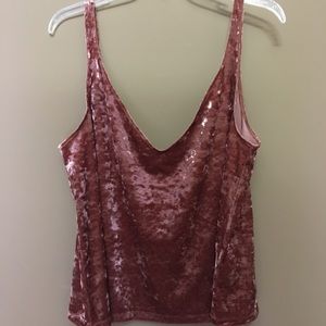 H&M Crushed Velvet Tank
